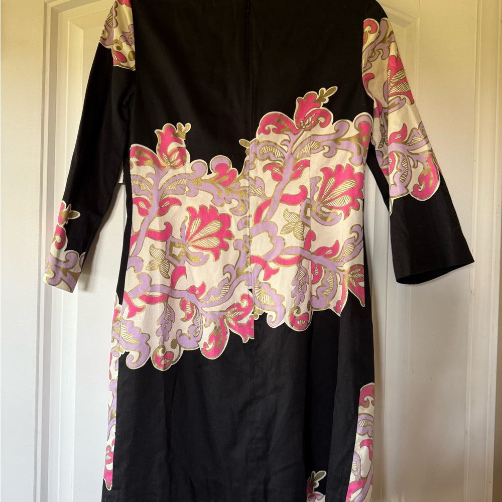 Lilly Pulitzer Black and Pink Dress - Picture 5 of 5